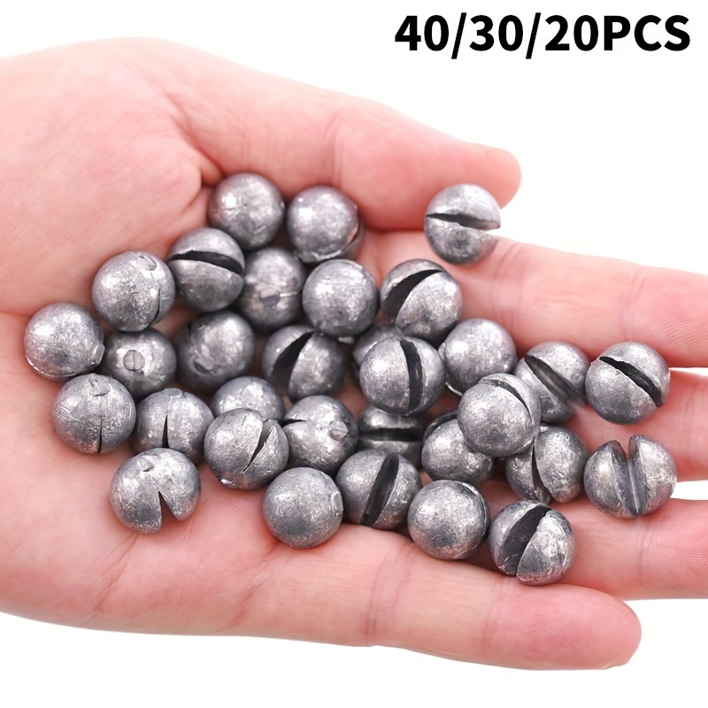 Fishing Equipment English - TAKBAS Split Shot Fishing Weights Sinkers,