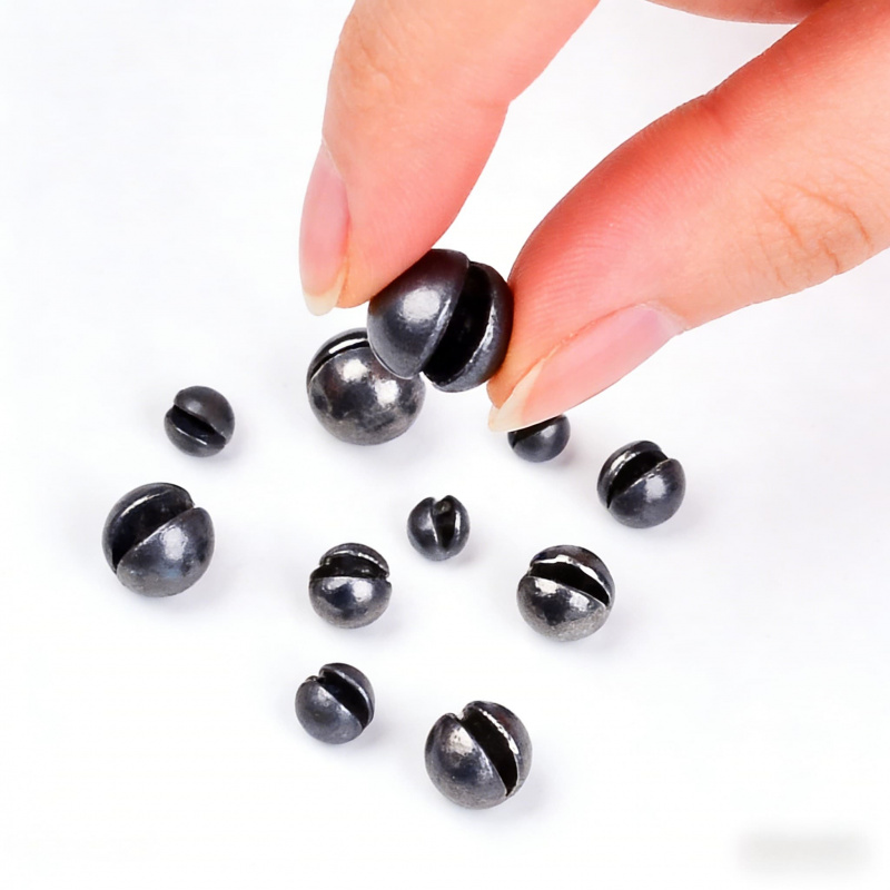 Fishing Equipment English - 100pcsRound Open Quick Lead Sinker Sea