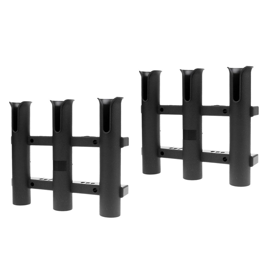 Fishing Equipment Tools - Black PP Fishing Rod Holder Rack