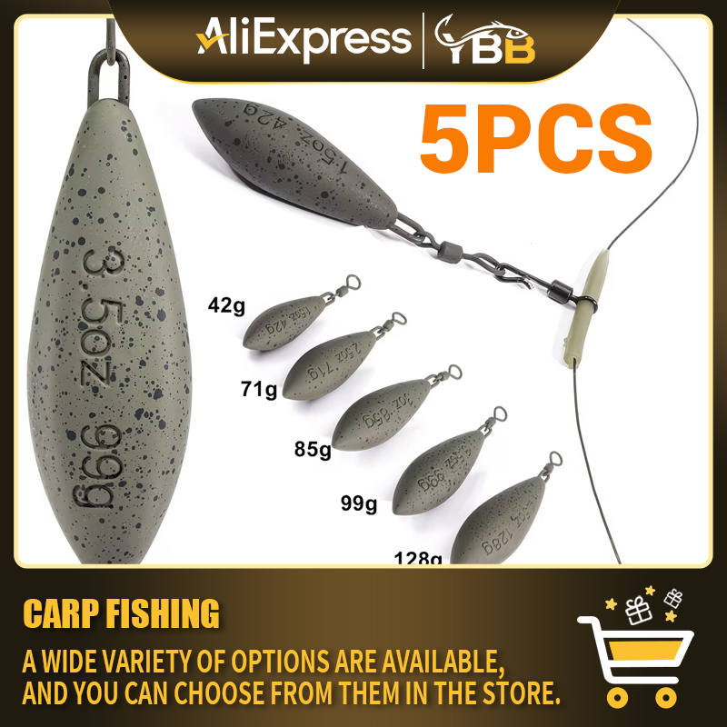 Carp Fishing Tackle - 5PCS Ronnie Rig Set for Carp
