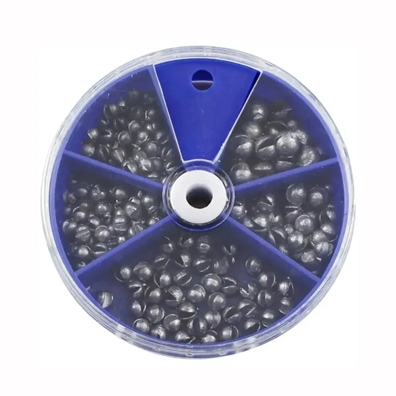 Fishing Equipment English - 205pcs Premium Lead Fishing Sinkers With