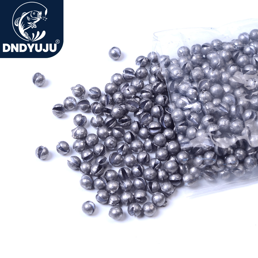 Fishing Equipment English - DNDYUJU 50pcs Round Split Shot Fishing