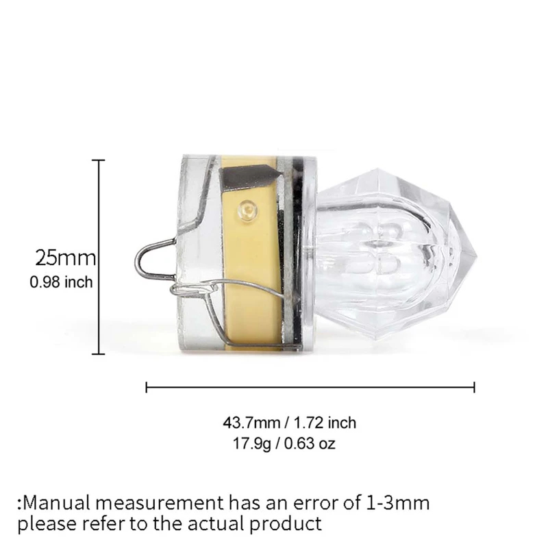 1 LED fishing light, underwate - Fishing Equipment English 评论和价格