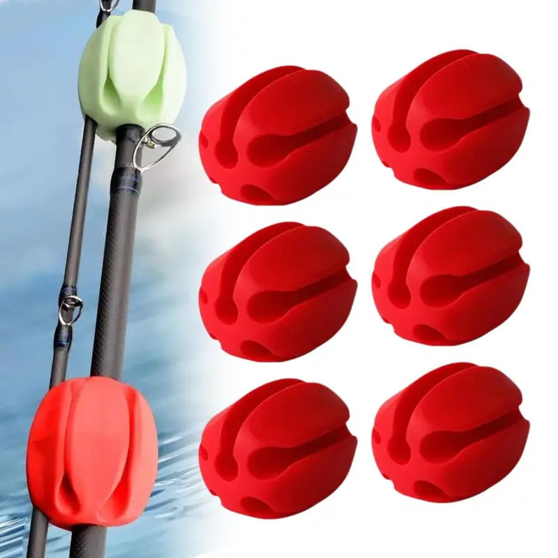 6-24Pcs Rod Protection Cover R - Fishing Equipment Tools 评论和价格