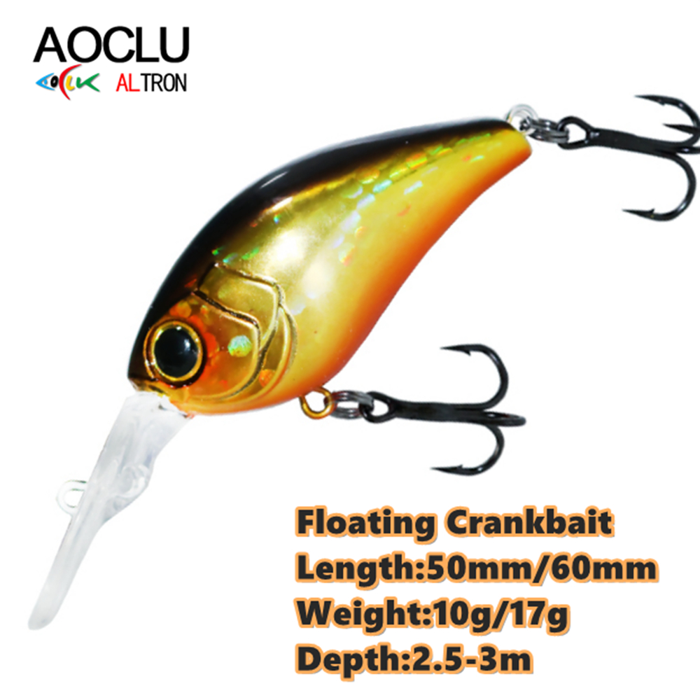 AOCLU Floating Minnow 50mm 10g - Quality Fishing Equipment 评论和价格
