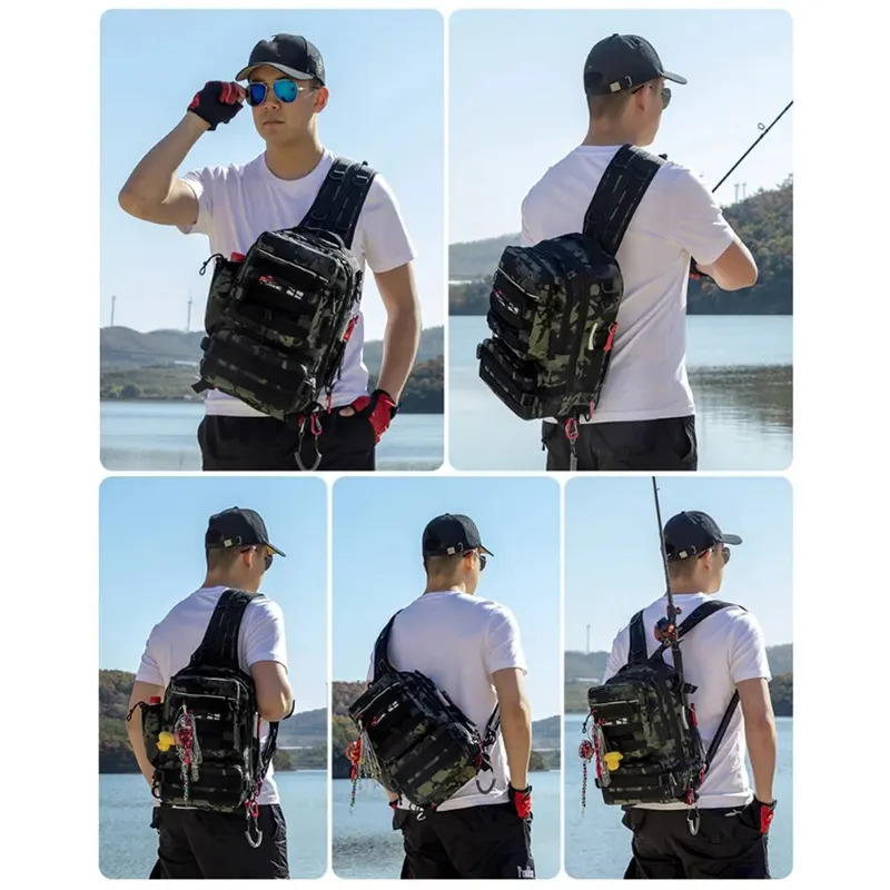 Fishing Tackle Backpack Storag - Fishing Equipment Organizer 评论和价格