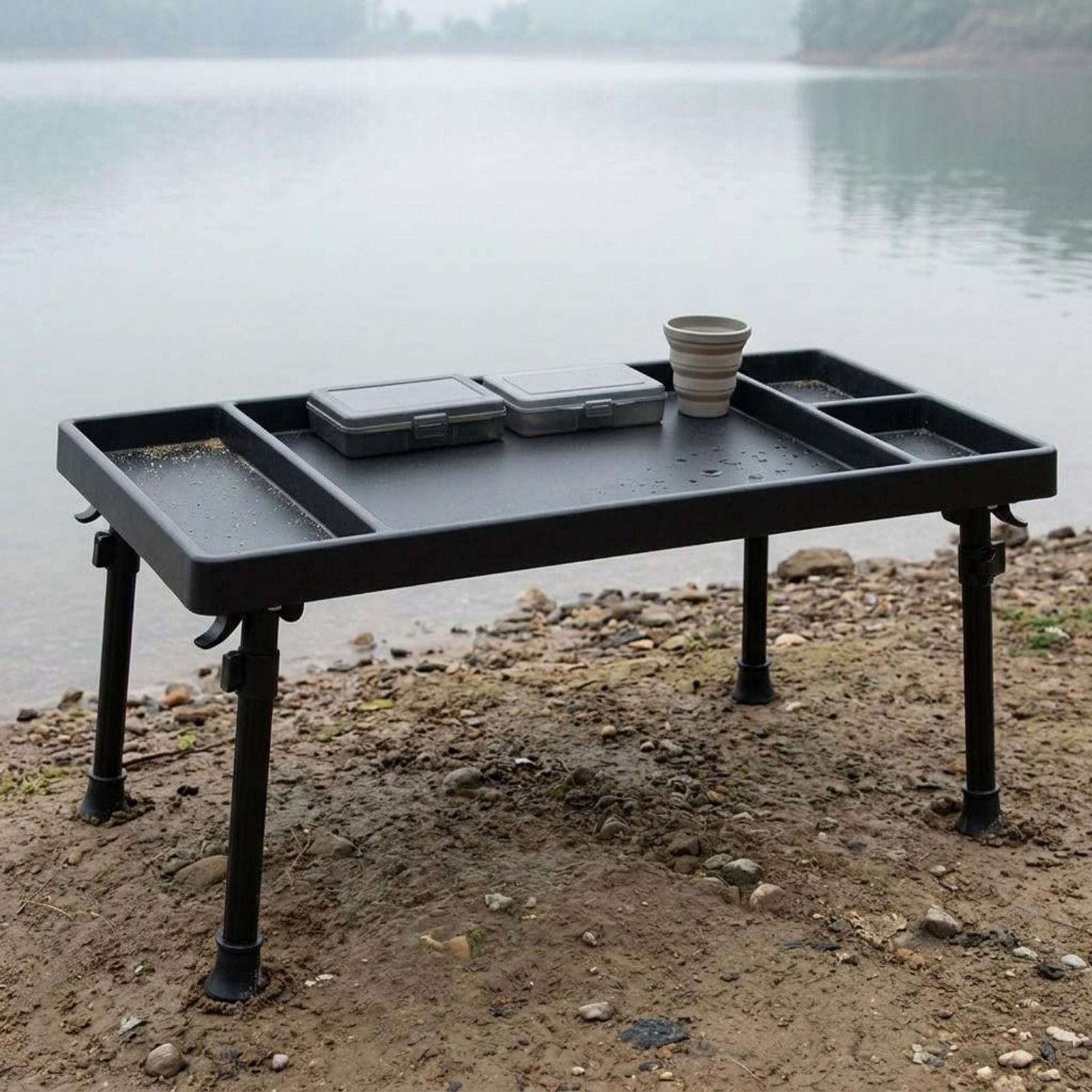 Fishing Tackle Tray Table Stur - Carp Fishing Tackle 评论和价格