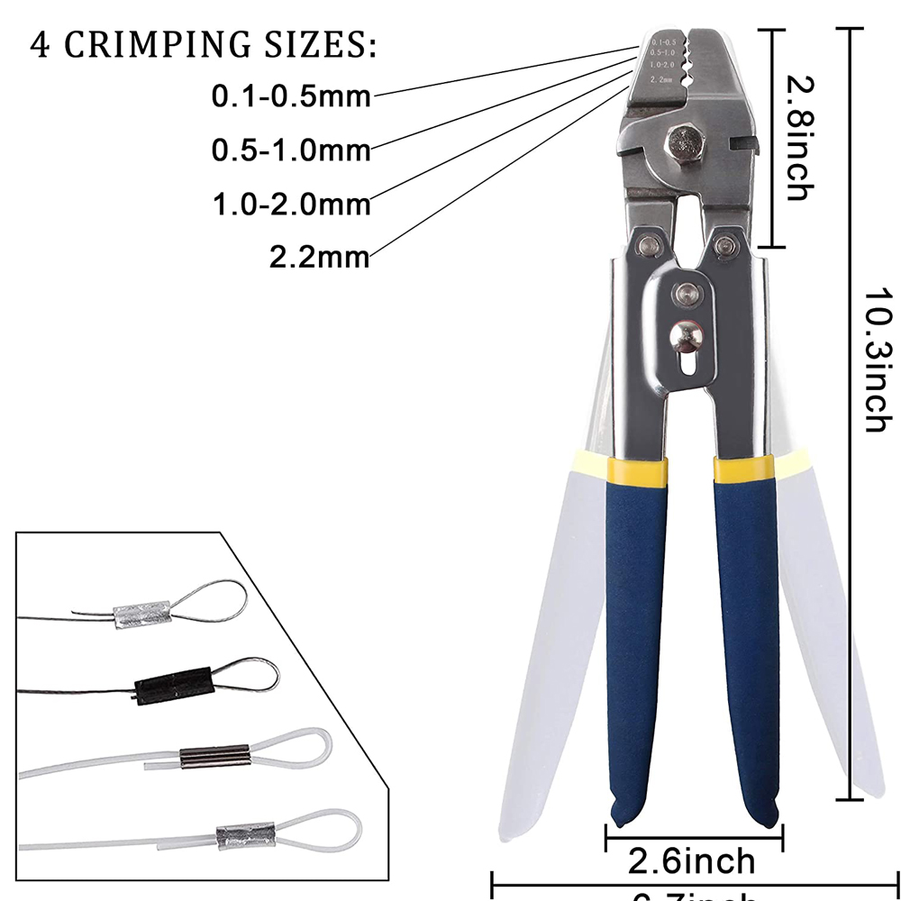 300pcs Crimp Fishing Sleeves S - Fishing Equipment Shop 评论和价格