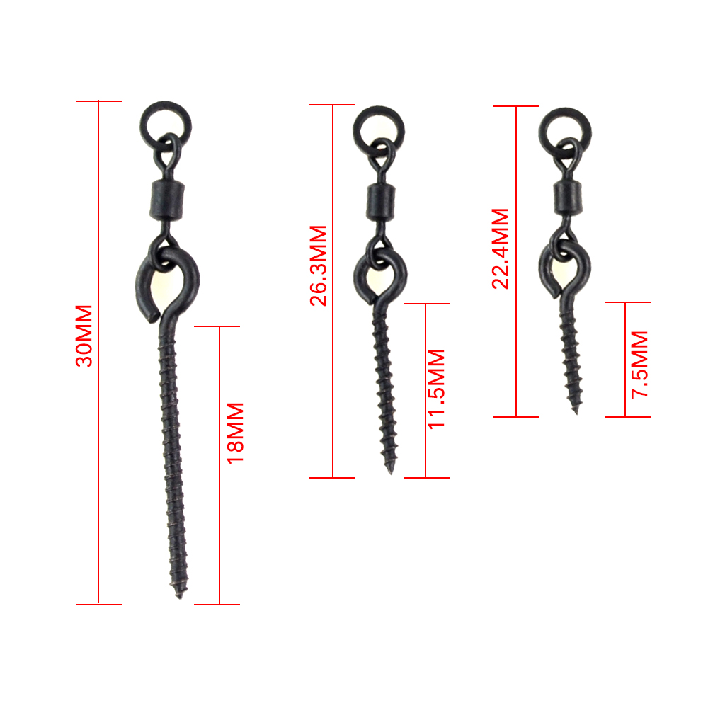 20pcs Carp Fishing Boilie Scre - Carp Fishing Tackle 评论和价格