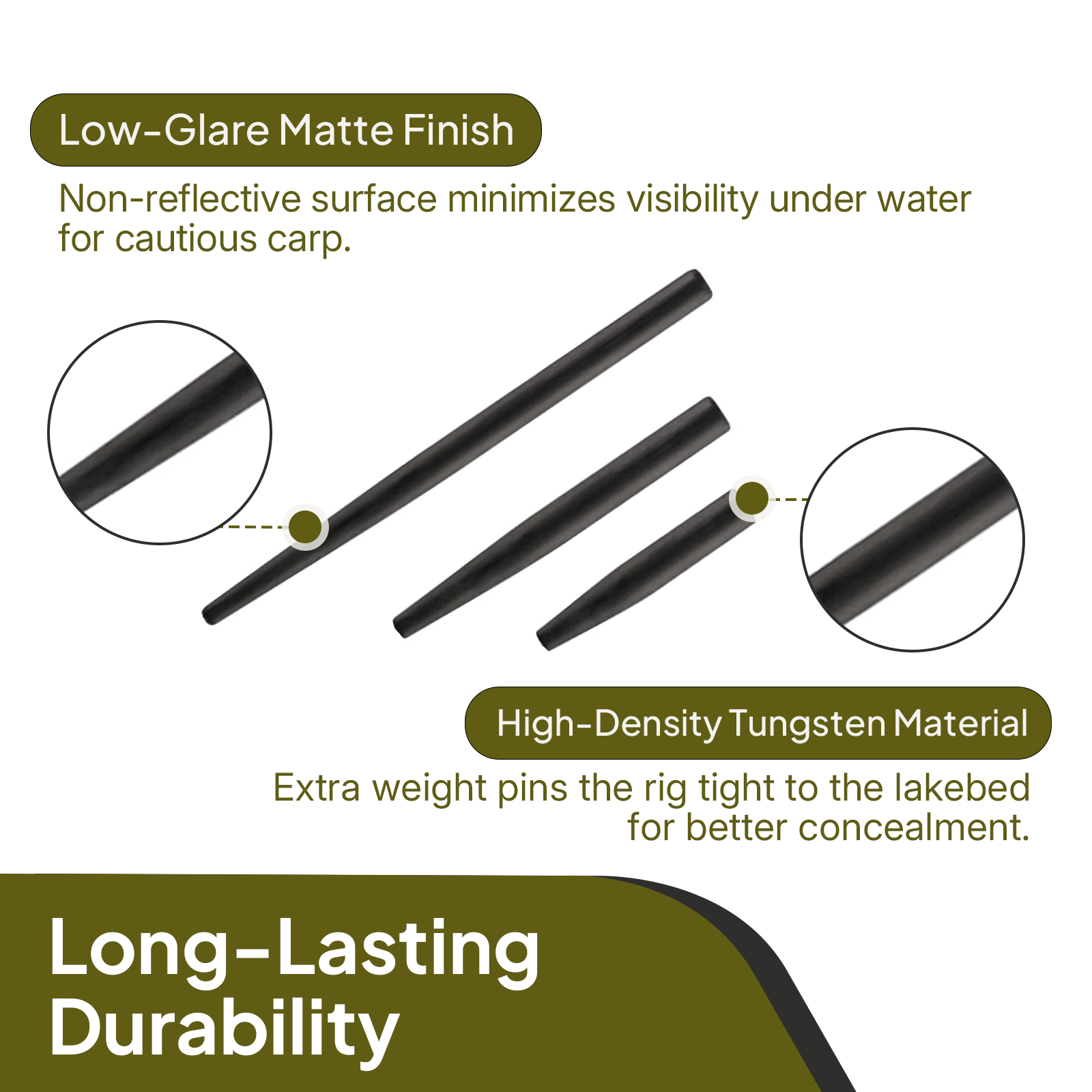 10pcs Tungsten Fishing Anti Ta - Carp Fishing Tackle 评论和价格