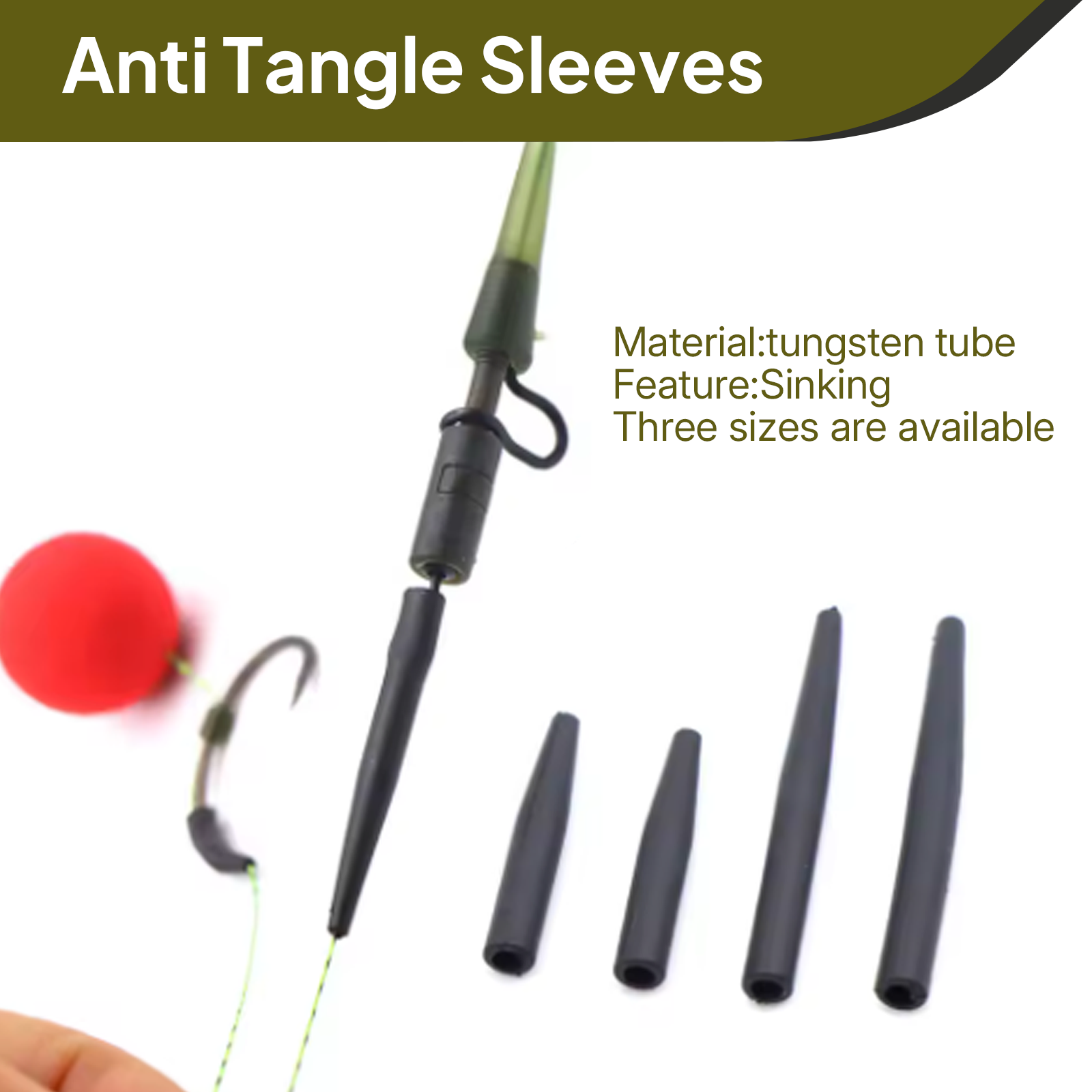 10pcs Tungsten Fishing Anti Ta - Carp Fishing Tackle 评论和价格