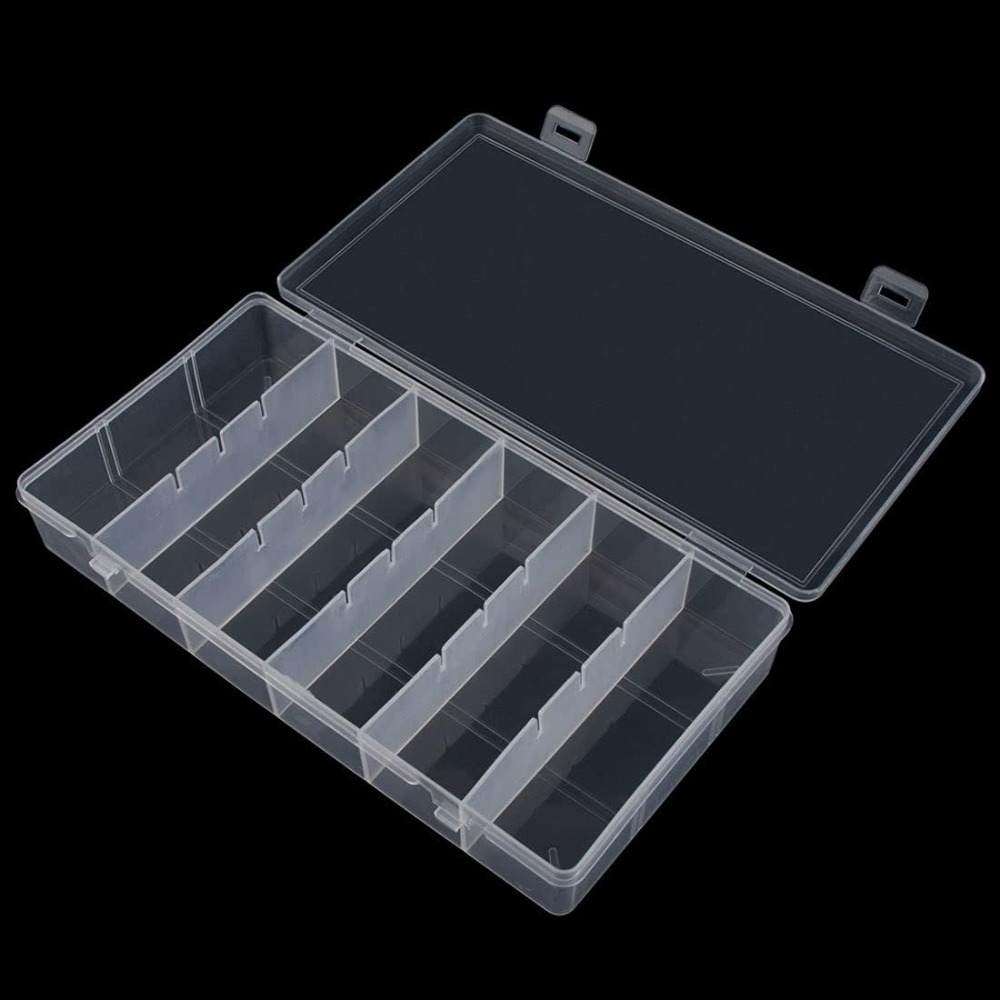 Clear Visible Plastic Storage  - Fishing Equipment Organizer 评论和价格
