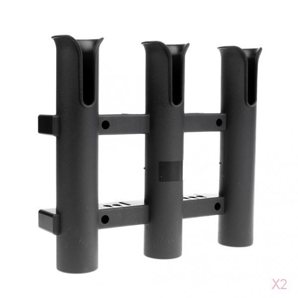Black PP Fishing Rod Holder Ra - Fishing Equipment Tools 评论和价格