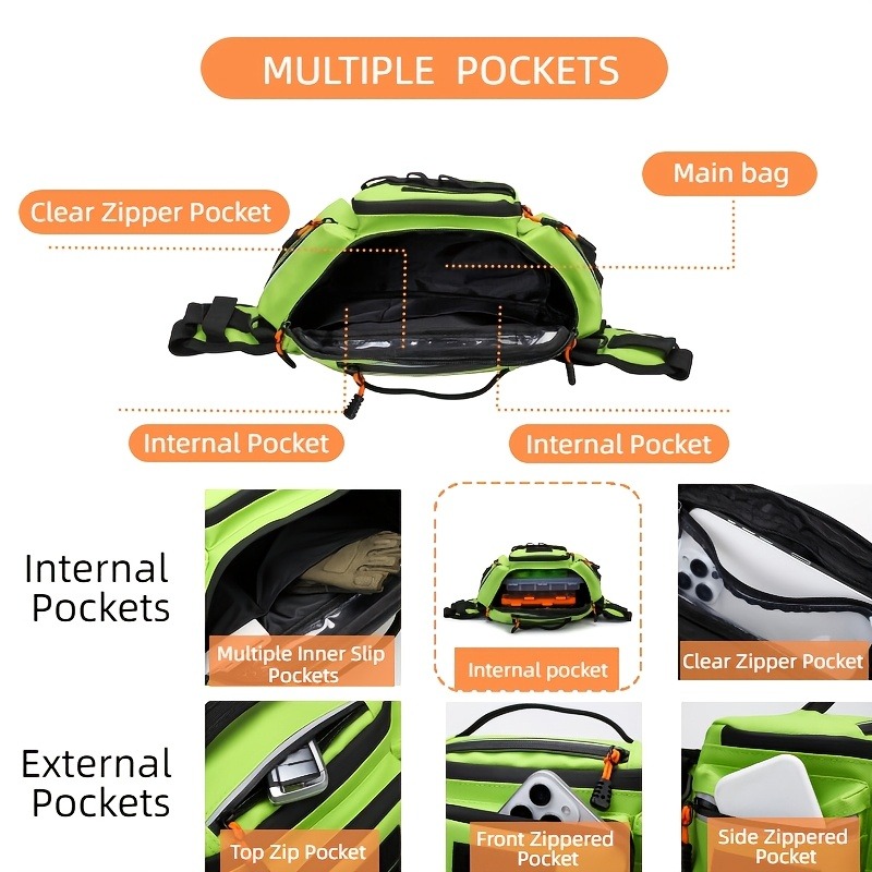 Large Capacity Multifunctional - Fishing Equipment In 评论和价格