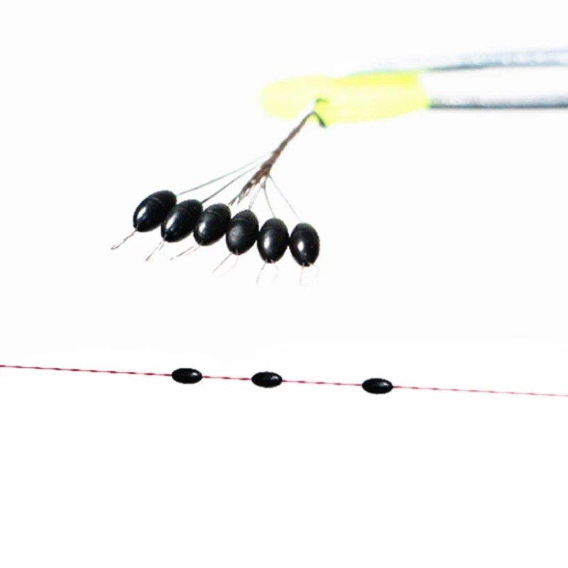 Newest 120PCS Space Beans Rubb - Fishing Equipment Tools 评论和价格