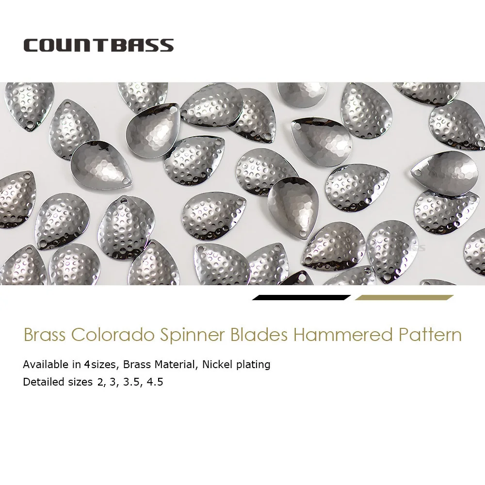 Countbass 50pcs Size 2-4.5 Nic - Quality Fishing Equipment 评论和价格