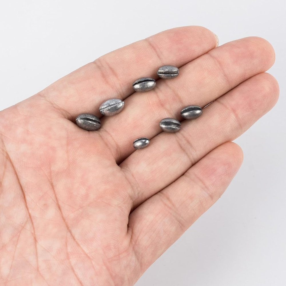 30pcs Fishing Lead Solid Oval  - Fishing Equipment English 评论和价格