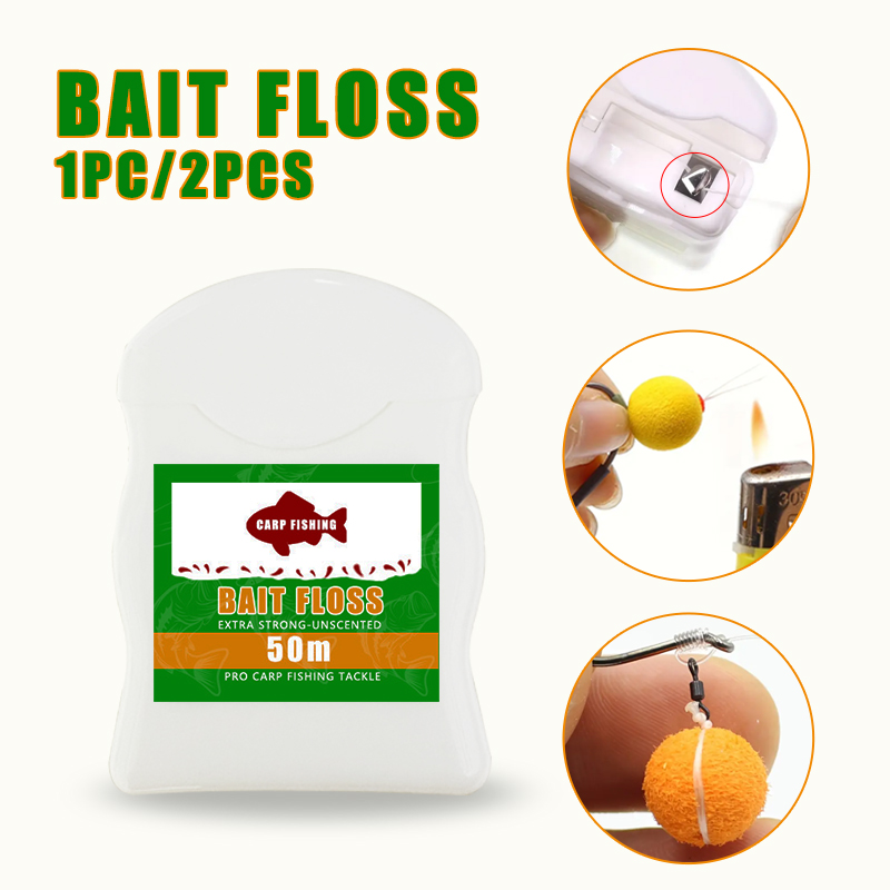 1pc/2pcs 50m Carp Fishing Bait - Carp Fishing Tackle 评论和价格