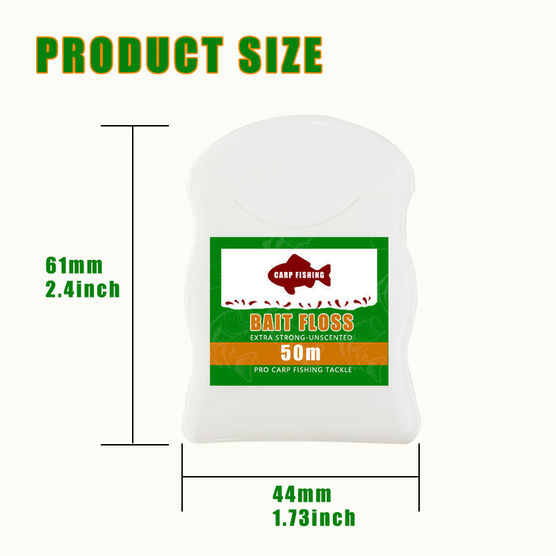 1pc/2pcs 50m Carp Fishing Bait - Carp Fishing Tackle 评论和价格
