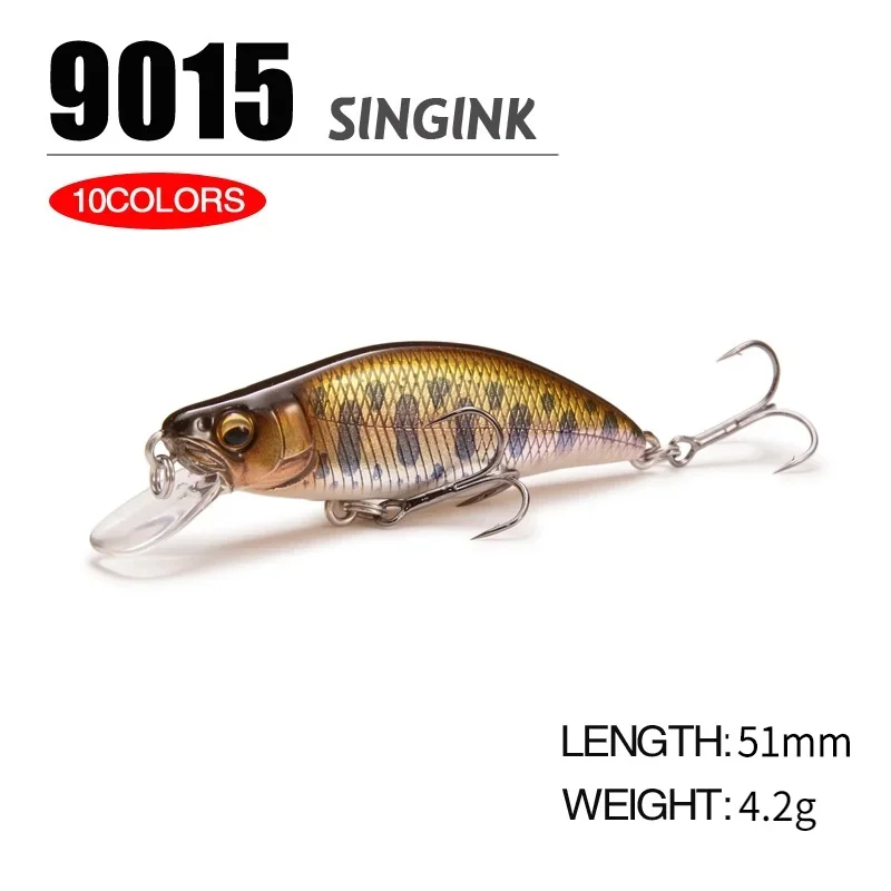 1pc Japan Design 51mm 4.2g Sin - Quality Fishing Equipment 评论和价格