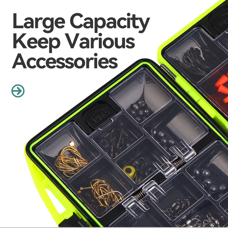 WEIHE 185pcs fishing accessori - Fishing Equipment Organizer 评论和价格