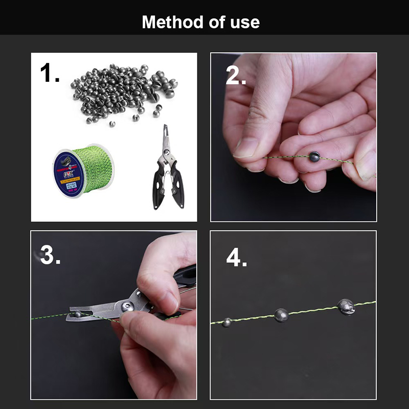 Extra Soft Lead Shot Split Sho - Fishing Equipment English 评论和价格
