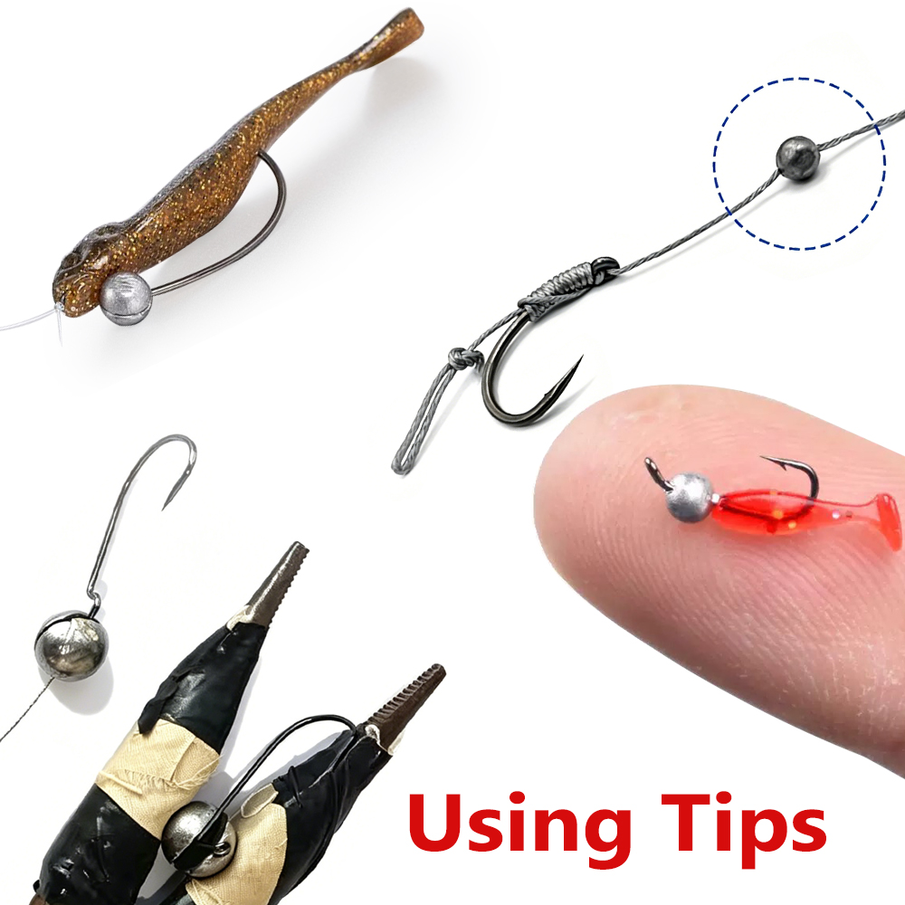 100-500Pcs Split Shot Alloy Fi - Fishing Equipment English 评论和价格