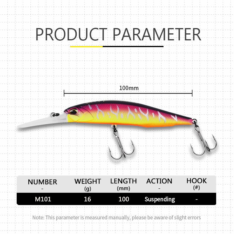 BEARKING 10cm 16g Super Magnet - Quality Fishing Equipment 评论和价格