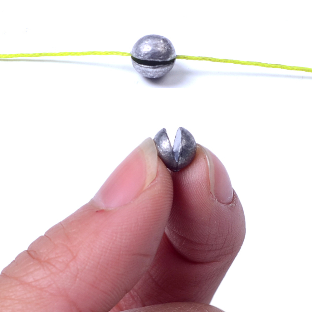 60pcs Round Split Shot Fishing - Fishing Equipment English 评论和价格
