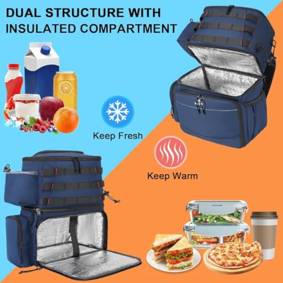 Fishing Backpack, Water Resist - Rod Holder Fishing 评论和价格