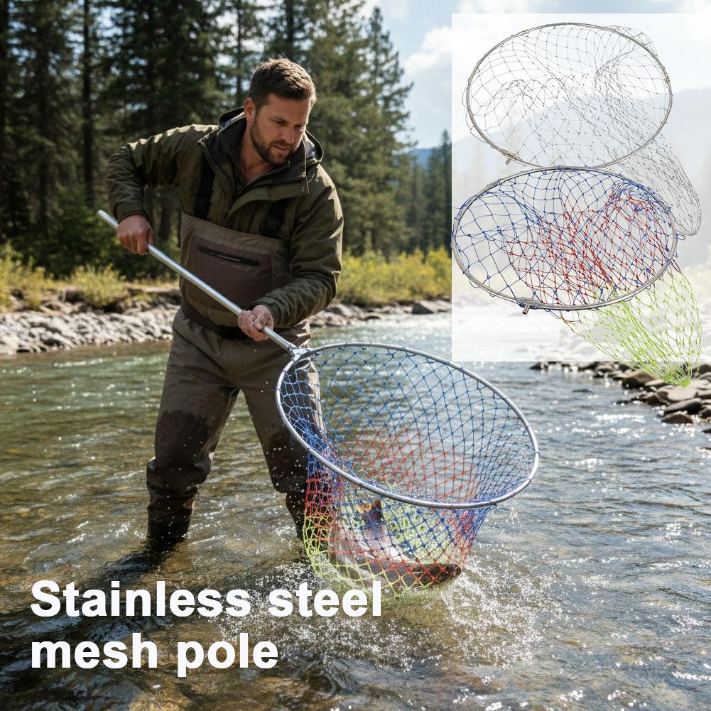 40cm 50cm Fishing Net Folding  - Fishing Net 评论和价格