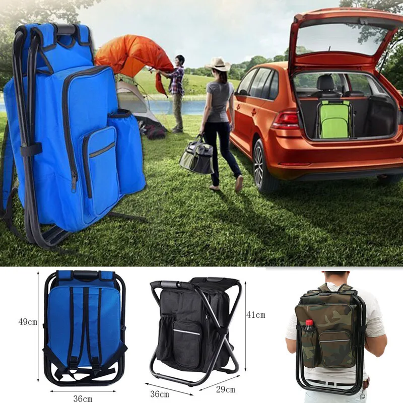2 in 1 Folding Fishing Chair B - Fishing Equipment Organizer 评论和价格