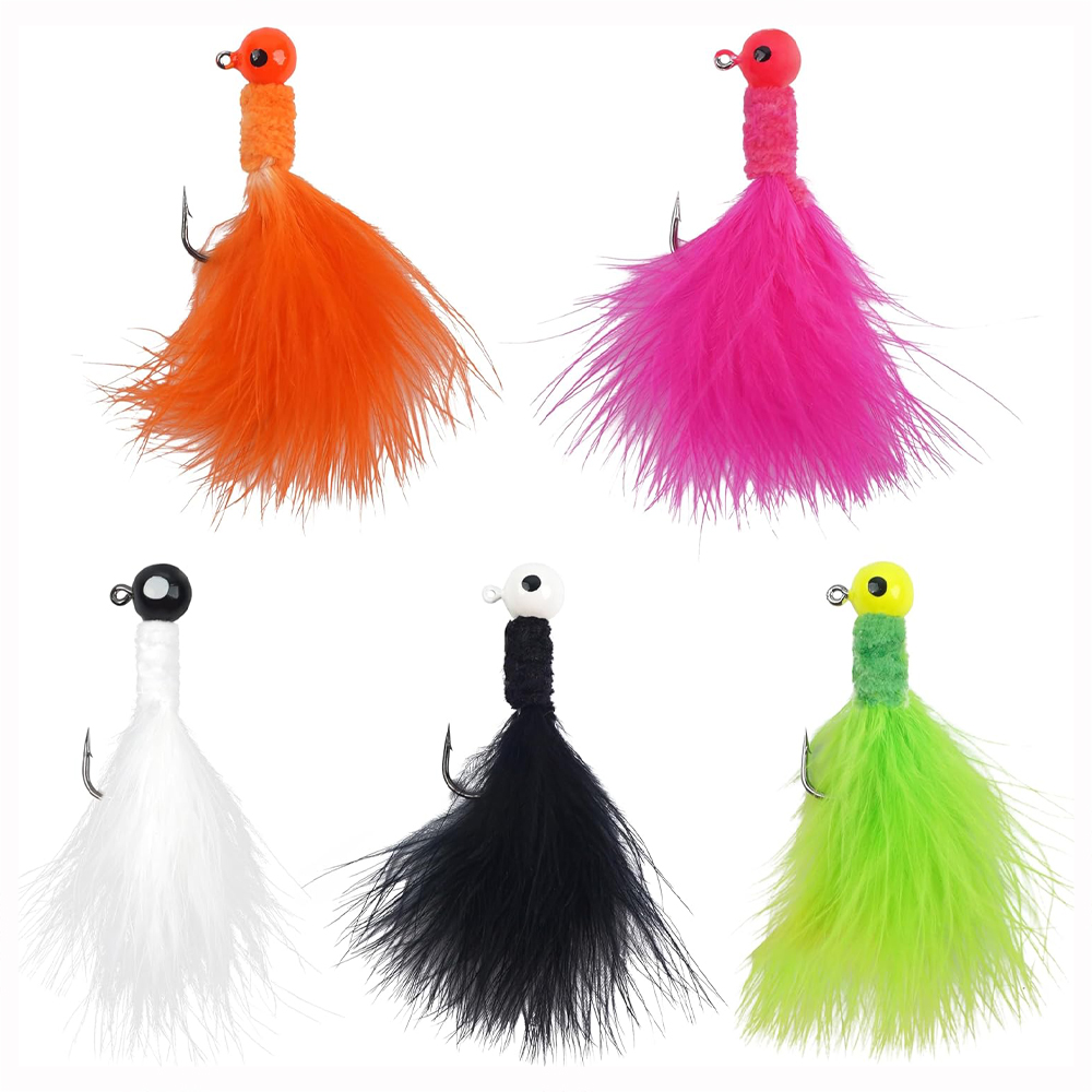 12Pcs Jig Heads for Fishing Cr - Fishing Equipment Shop 评论和价格