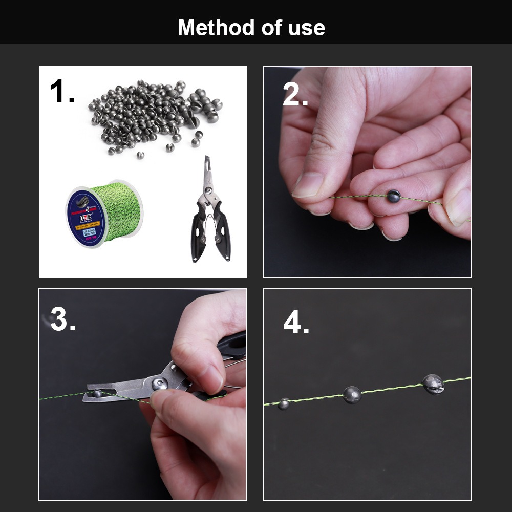 Boxed open bite lead 143pcs ro - Fishing Equipment English 评论和价格