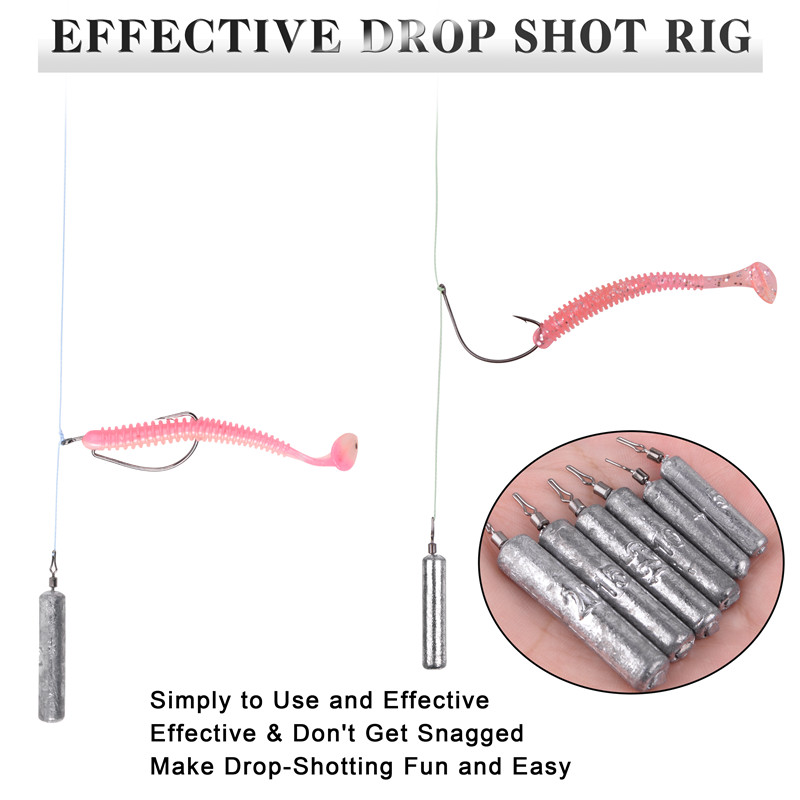 24pcs/lot Drop shot rigs Lead  - Fishing Equipment Shop 评论和价格