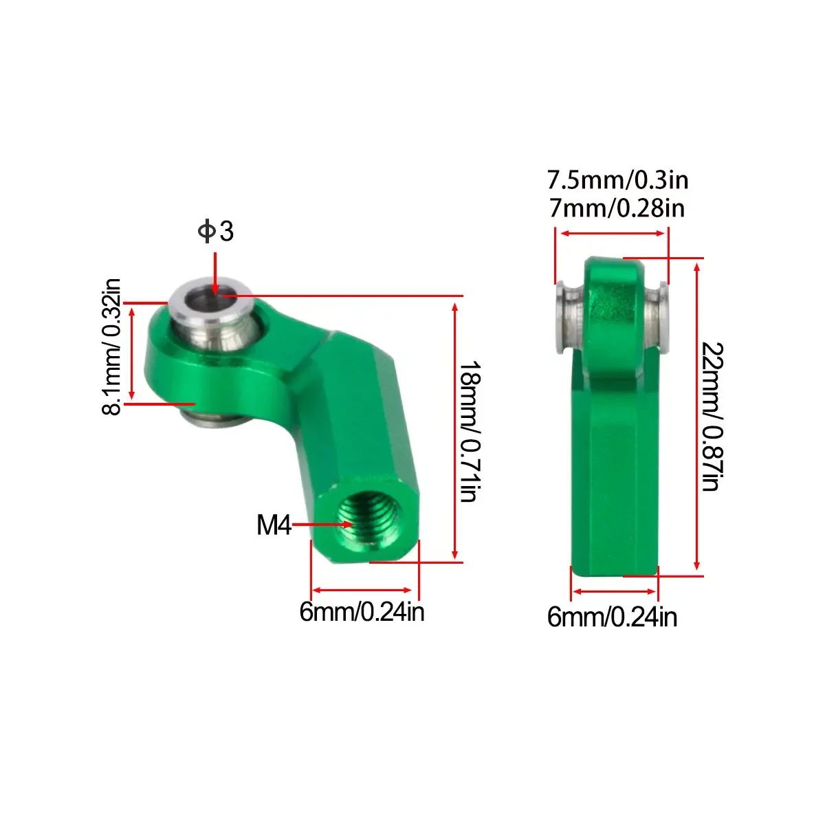 4Pcs M4 Metal Ball Head Holder - Rod Holder Fishing 评论和价格