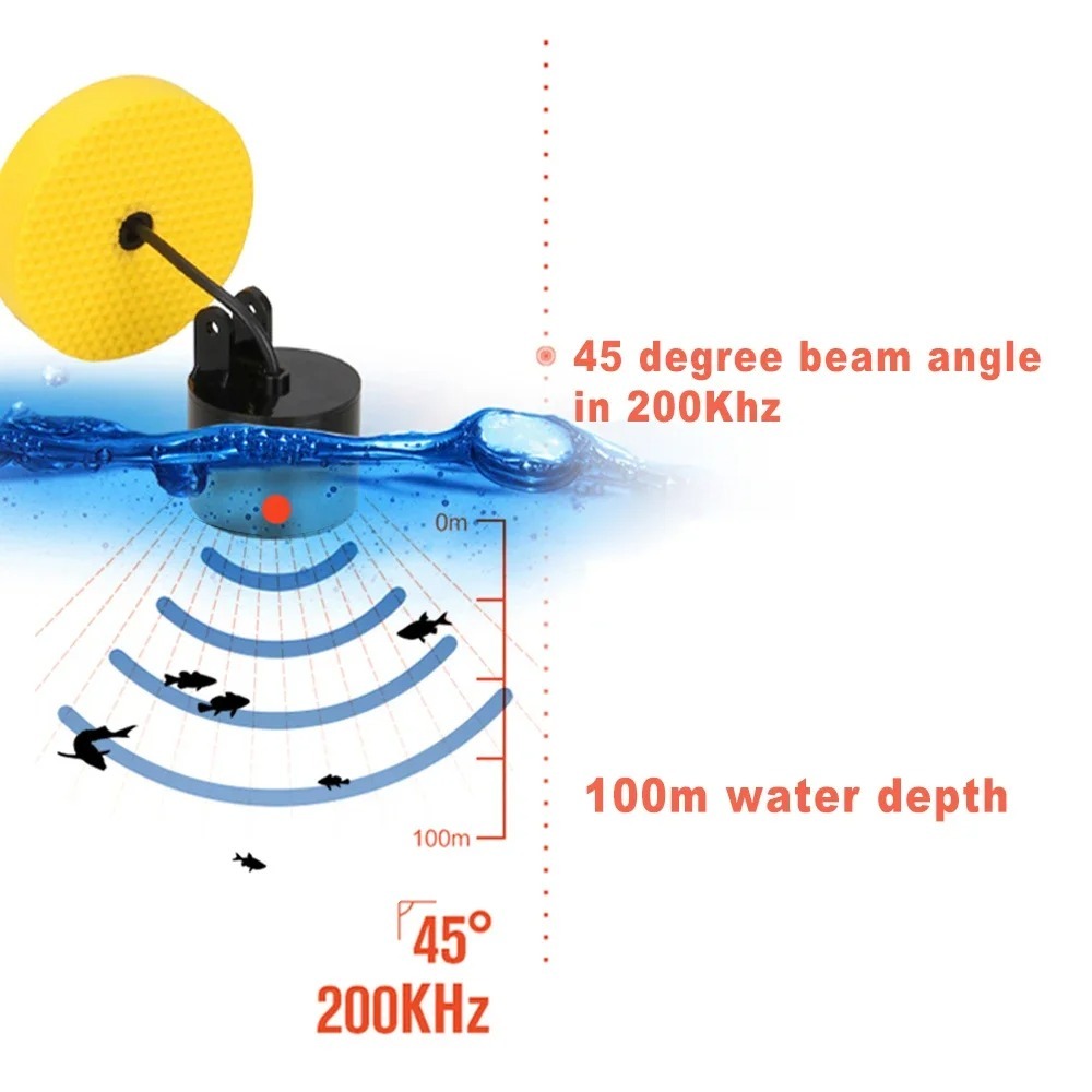 Wireless Sonar Detection Fish  - Fishing Equipment English 评论和价格