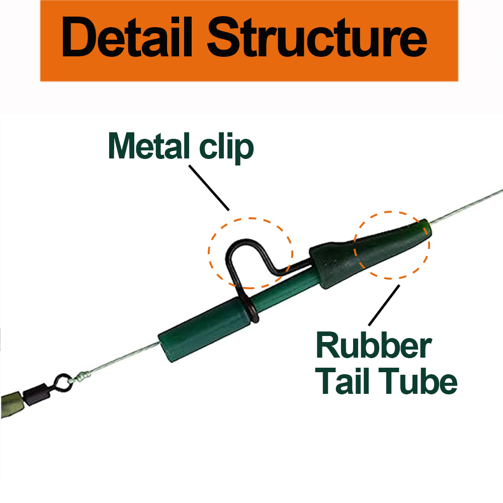 20Pcs Carp safety lead clip &  - Fishing Equipment Shop 评论和价格