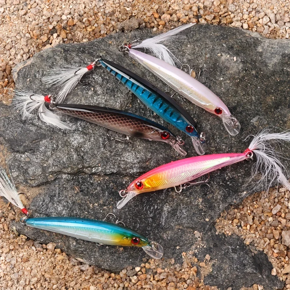 5pcs/box Laser 3D Eyes Bionic  - Fishing Equipment In 评论和价格