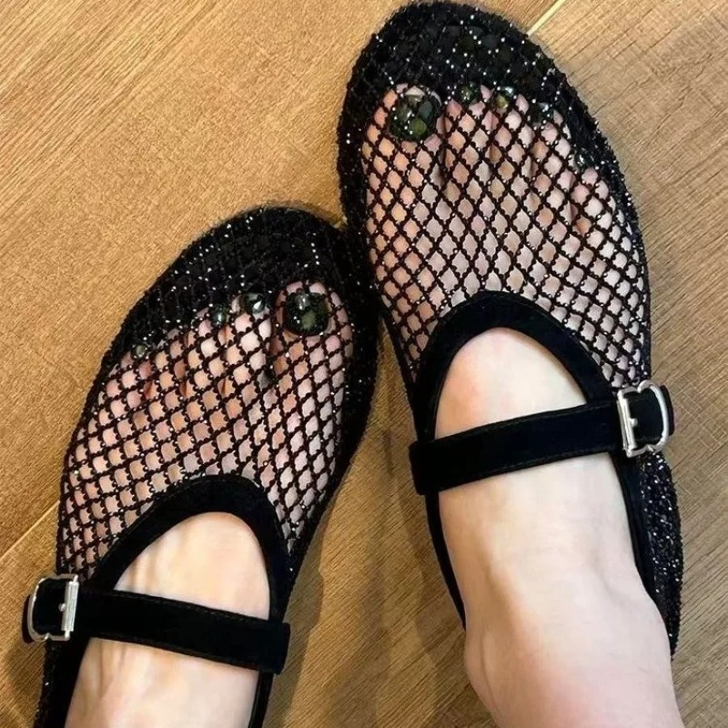 Hollow Rhinestone Baotou Sanda - Fishing Net 评论和价格