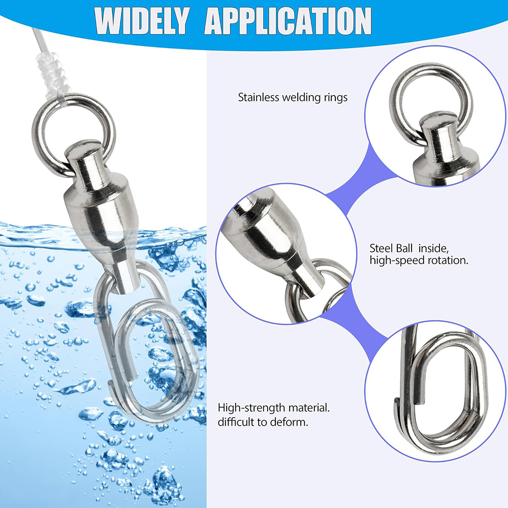 25pcs Ball Bearing Fishing Swi - Fishing Equipment Shop 评论和价格