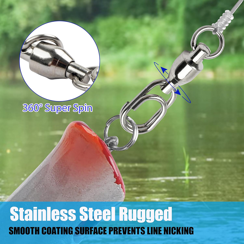 25pcs Ball Bearing Fishing Swi - Fishing Equipment Shop 评论和价格