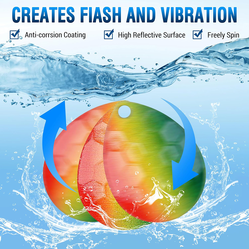 39pcs Fishing Spinner Blades f - Fishing Equipment Shop 评论和价格