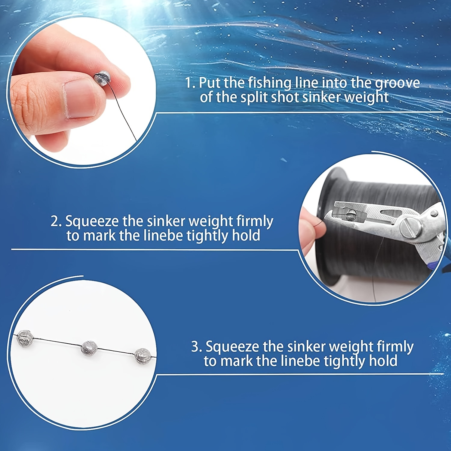 205/106pcs Fishing Weights Sin - Fishing Equipment English 评论和价格