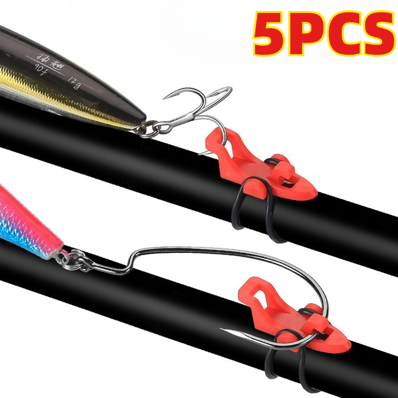 5pcs Fishing Rod Pole Hook Kee - Fishing Equipment Tools 评论和价格