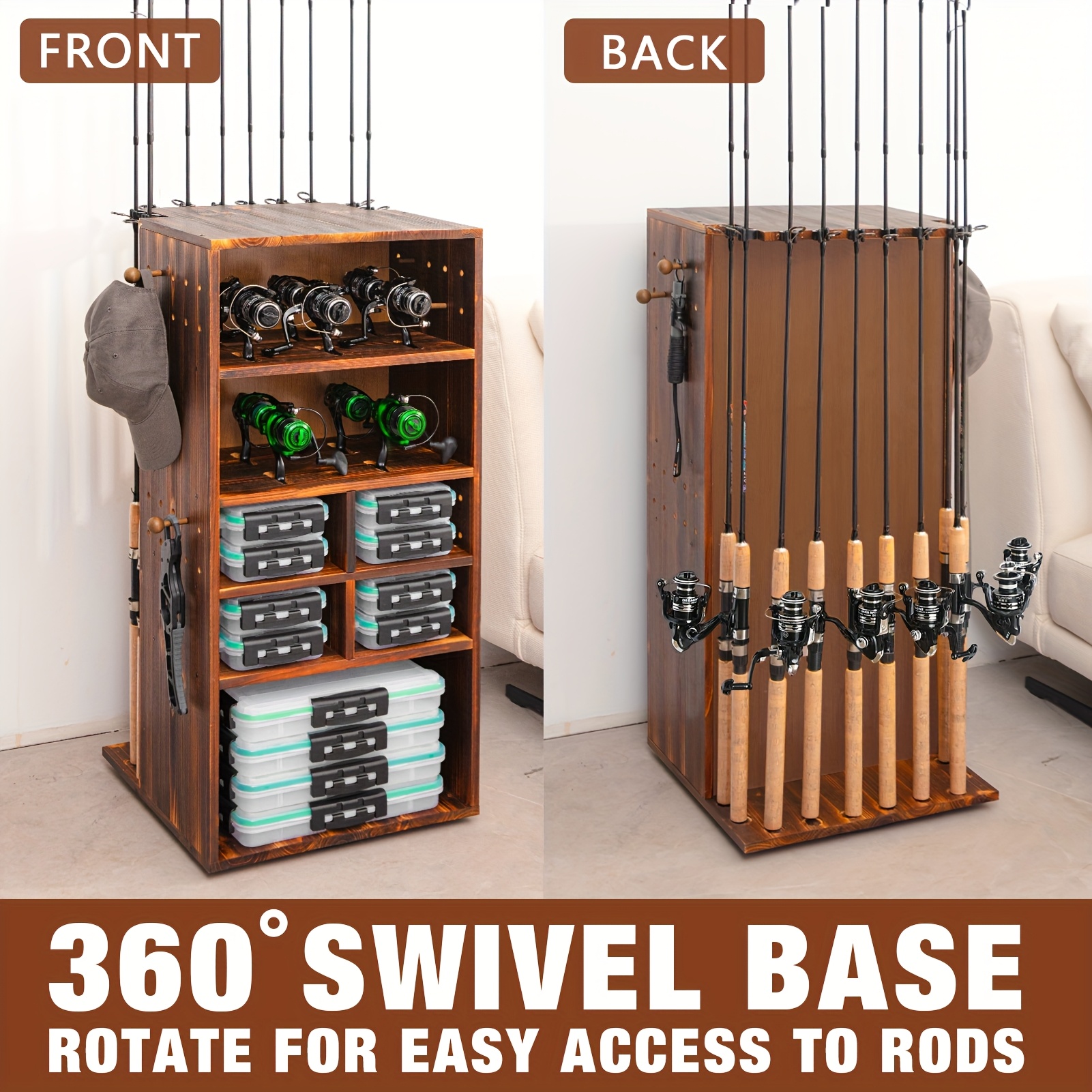 Ghosthorn Fishing Rod Holders  - Fishing Equipment Organizer 评论和价格