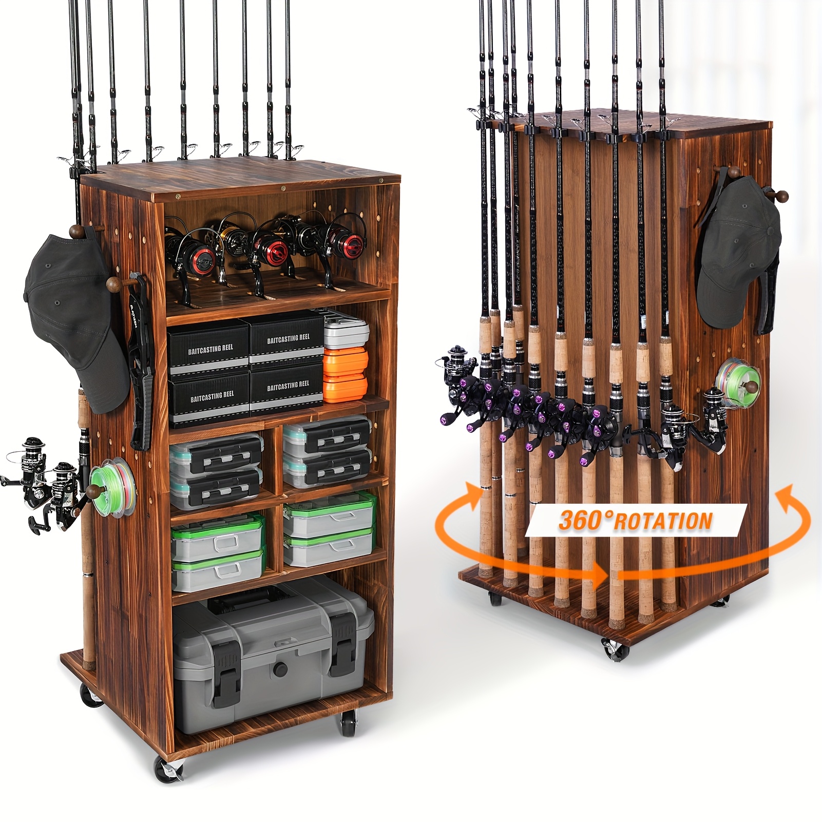 Ghosthorn Fishing Rod Holders  - Fishing Equipment Organizer 评论和价格