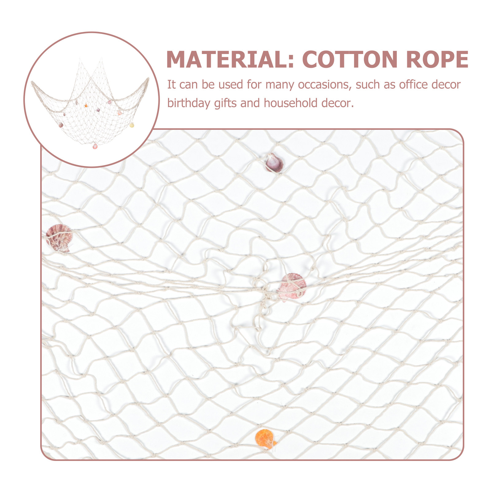 Mediterranean Style Fishing Ne - Fishing Net 评论和价格