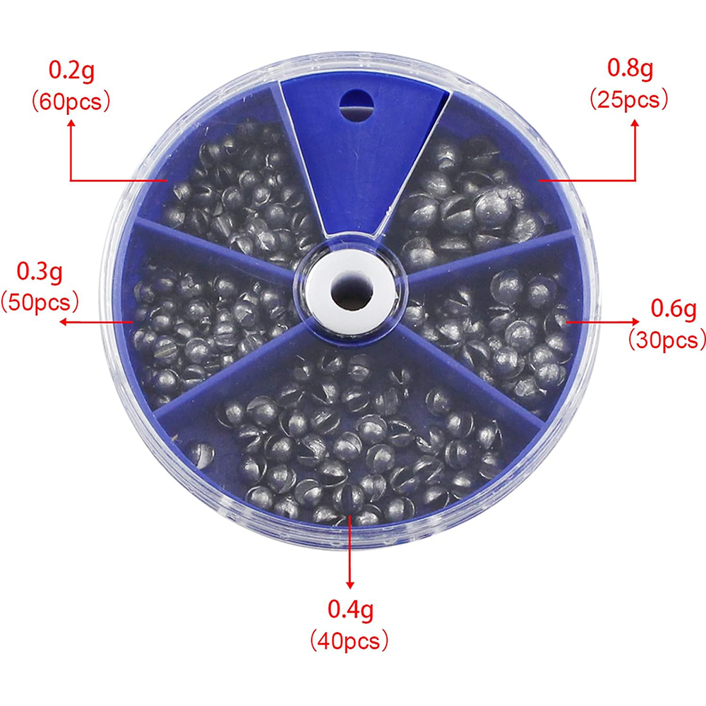 Fishing Weights Kit Split Shot - Fishing Equipment English 评论和价格