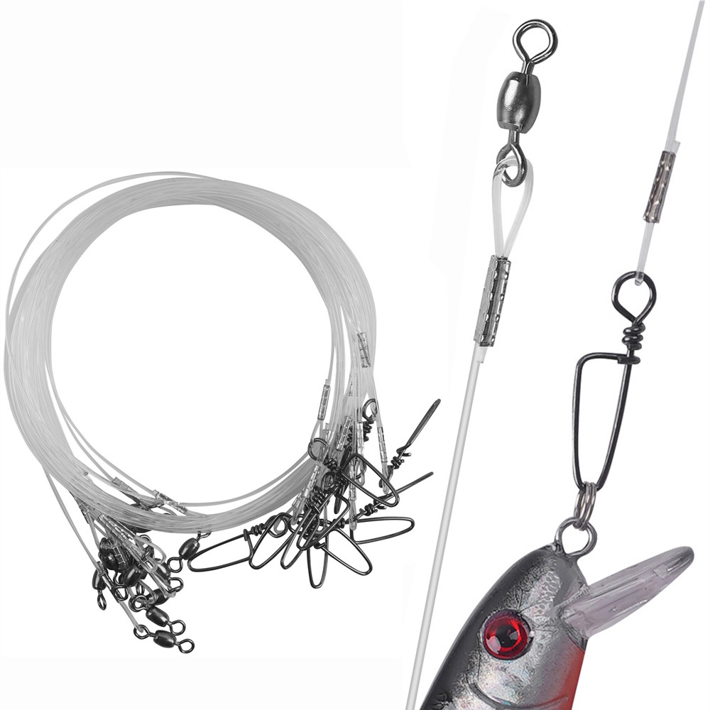 96Pcs Fluorocarbon Fishing Lea - Fishing Equipment Shop 评论和价格